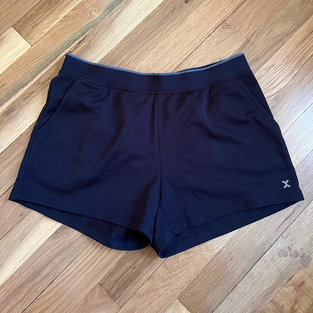 Black gym shorts